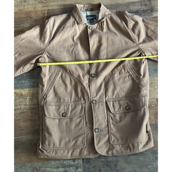 Woolrich Jacket Mens Large Elite Series Tactical Brown Canvas Heavy Parka Coat - Picture 3 of 8